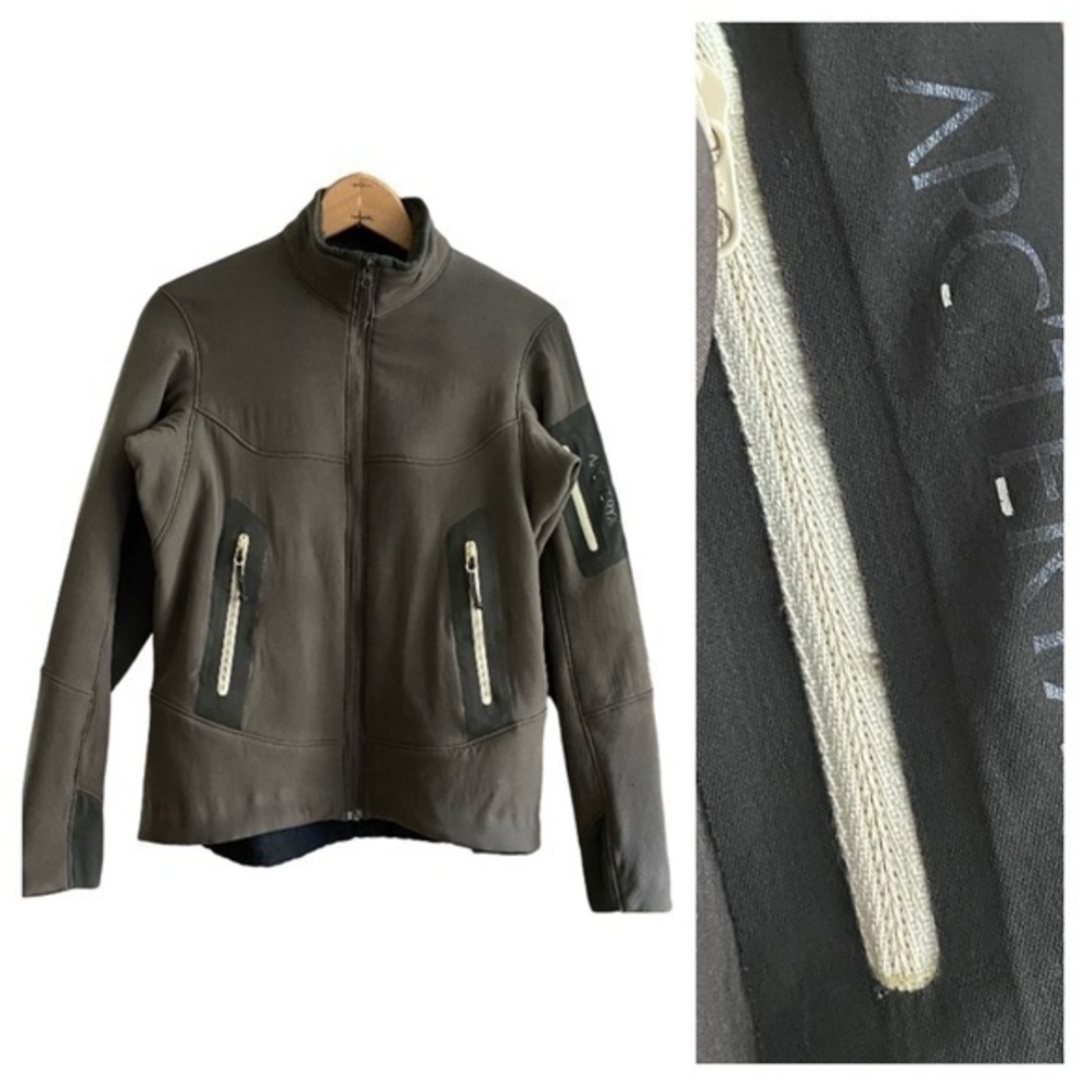 Arc’teryx Vintage Hyllus Hoody Polertech Fleece Jacket Coat Small